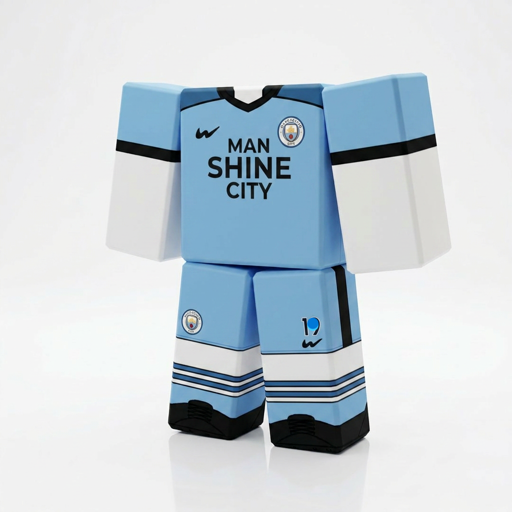 Reo Mikage Manshine City Roblox Outfit – Blue Lock Avatar Costume & Shirt Template - View 1