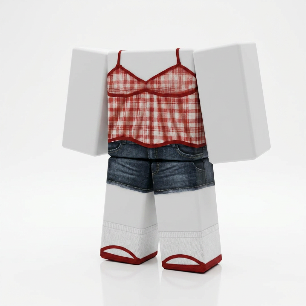 Flower Farmer Roblox Outfit – Grow a Garden Avatar Costume & Shirt Template - View 1