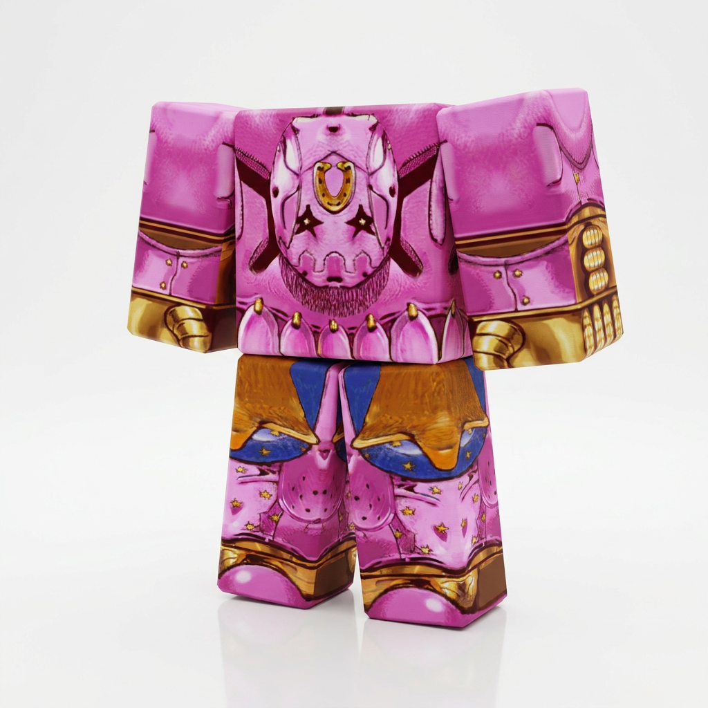 Tusk Act 4 Roblox Outfit – JoJo's Bizarre Adventure Avatar Costume & Shirt Template - View 1